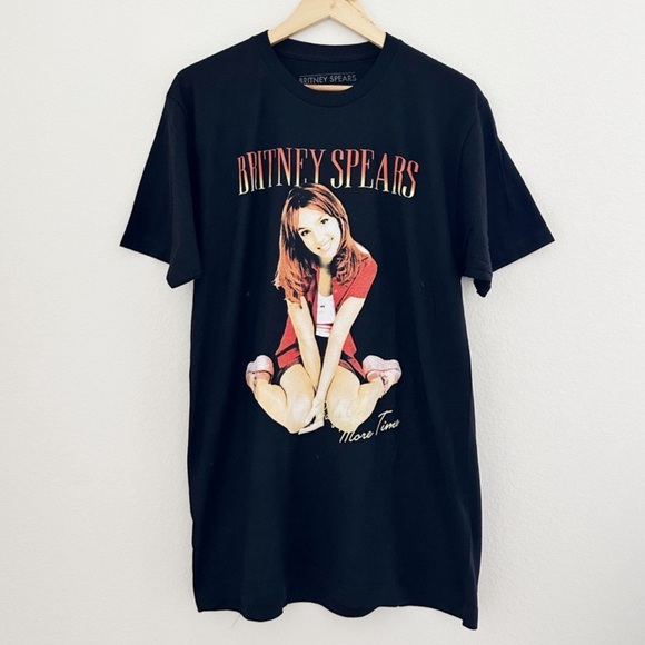 NEW “Princess Of Pop” Baby One More Time Graphic Tee - Picture 1 of 7